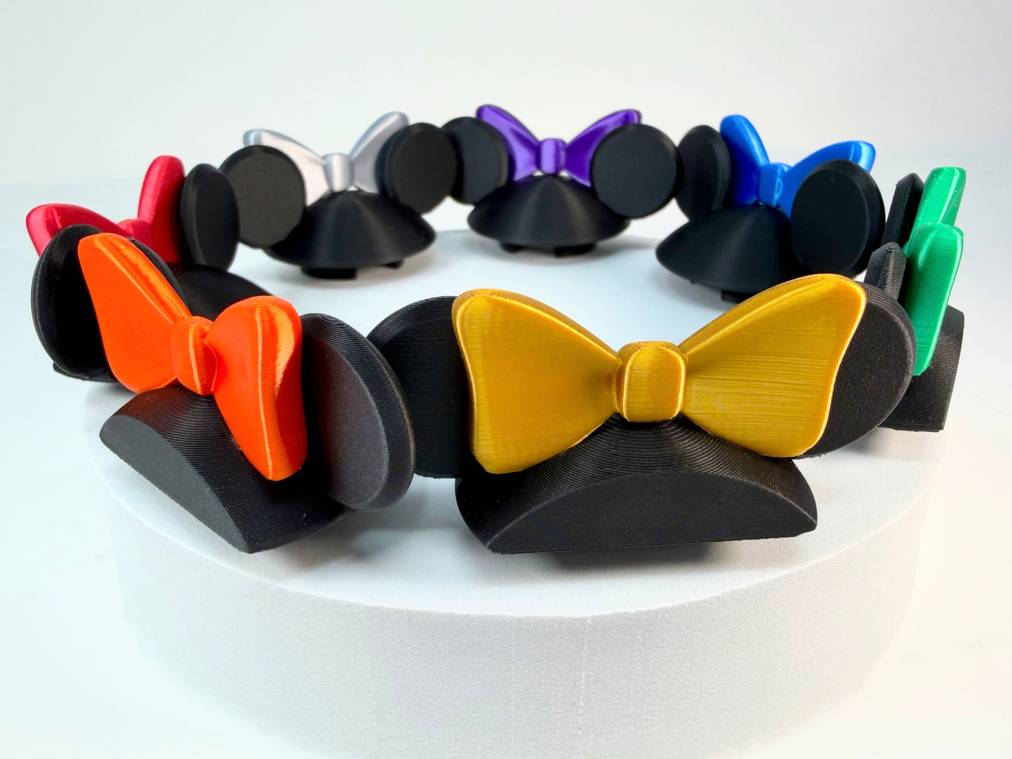 Mouse Ears with Bow Toppers for MagicStand