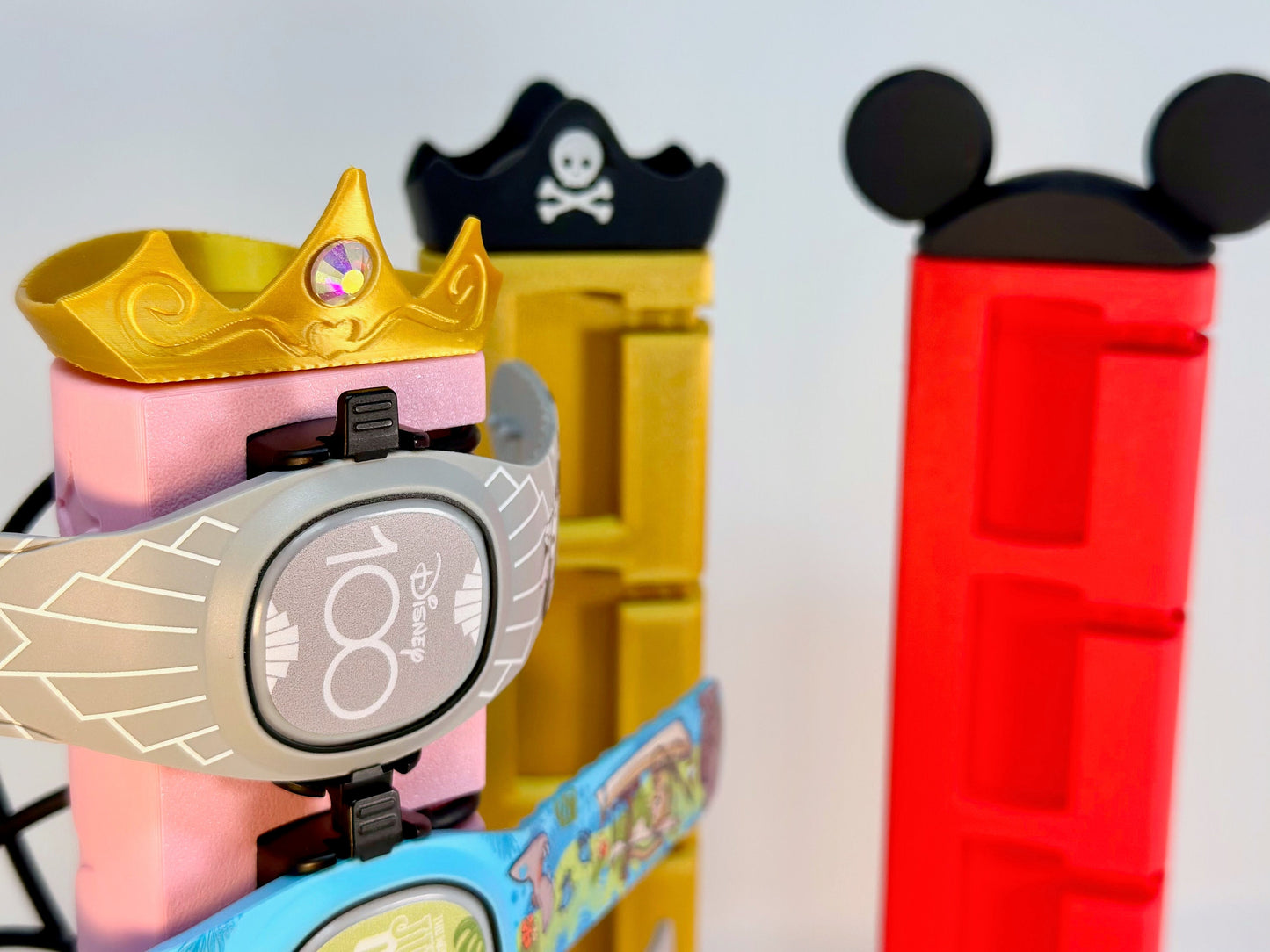 Toppers for MagicBand+ Charging Tower