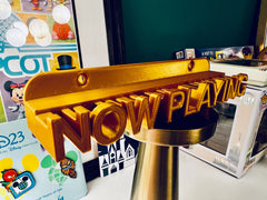 Now Playing vinyl record stand